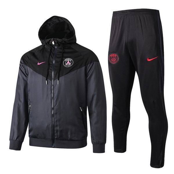 Windjacke Komplett Set Paris Saint Germain 2019-20 Schwarz Pink